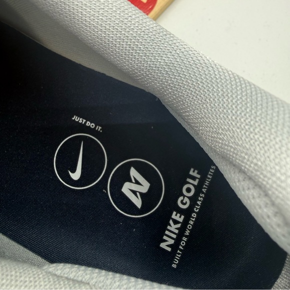 Nike Air Zoom Infinity Tour 2 Golf Cleats White Armory Navy HJ7573-106 Men 11.5 - Picture 10 of 11